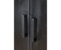 Wandkast Kala zwart 100 cm | Livingfurn 12170