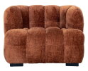MUST Living fauteuil Mars - Glamour cinnamon - 75x102x95 cm