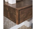 Nachtkastje 1L set/2 hangend Frame - Massief acacia drift brown