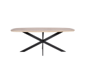 Eiken eettafel Ferris | Deens Ovaal 200 cm | Naturel
