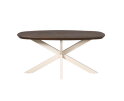 Eettafel Madison Brown | 160 cm | Deens Ovaal | Poot Sand