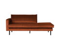 Rodeo Daybed Left Velvet Roest - BePureHome