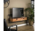 TV-meubel air solid - Massief acacia naturel