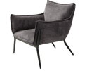 CALGARY LOUNGE DARK GREY FABRIC