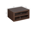 Salontafel Brussel Walnoot