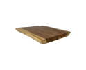 Vierkant tafelblad - 70x70-80x6 - Naturel - Munggur