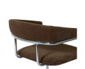 Eetkamerstoel Cabri chrome - Maloy 45 Chcolate - Bruin