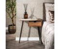 Nachtkastje 1L links Travino - Ceramic Travertine