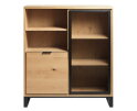 Vitrinekast Livorno eiken 138 cm