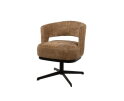 Eetkamerstoel Bruce draaipoot 360 - Cremona Cinnamon
