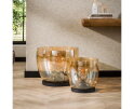 Vloerlamp UP XXL - Amber color glas