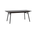 Eettafel Latina eiken uitschuifbaar 90X180-230 cm - Espresso