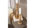 Candle holder Marlie large - bruin | BY-BOO