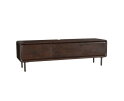 Zwevend tv meubel Allure Bruin Mangohout 160 cm