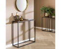 Haltafel Hamilton 75 cm Metallic - Brons Antiek