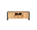 Tv-meubel Britt 150 cm mango metaal - Naturel | Meubelplaats