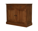 Dressoir 2 deurs - 100x45x85- Naturel - Teak