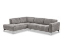 Hoekbank Varello Antraciet - Tauro 02 &ndash; Ottomane links &ndash; 270x209 cm