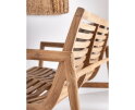 MUST living bank Ray 2- zits teakhout - Buiten of binnen - 74x140x72 cm