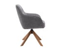 Eiken eetkamerstoel Avola V2 - grijs Top 455