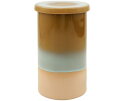 Packet Opbergpot Keramiek Caramel 21xØ12cm - BePureHome