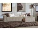 Hoekbank Austin 2 5-AR + Chaise longue links  - Haga 30 beige - 290x156x78 cm