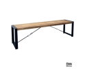 Eetkamerbank Britt mangohout 180 cm - Naturel