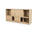 Dressoir Milo 180x42cm - naturel | Eleonora