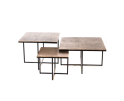 Salontafel Ziva Gold | 90 cm