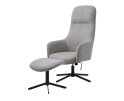 Fauteuil Manning met voetenbank - Naturel