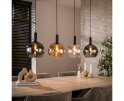 Hanglamp 4L tricolore Sfera - Artic zwart