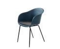 TOPLEY ARMCHAIR DARK BLUE