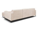 Hoekbank Nolan met Chaise Longue Rechts &ndash; Cremona Stof - Natural - 275x150x84 cm
