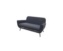 JONAH 3 SEATER SOFA (000314)  -  STEEL DARK GREY