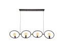 Hanglamp 4L Loop - Artic zwart