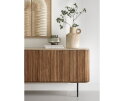 Dresser Lagoon, 4 doors,85x180x45 cm, teakwood + mortex