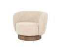 Fauteuil Norah - taupe | Eleonora