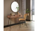 Kaptafel Barrel 120 cm mangohout - zandkleur