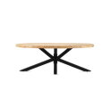 Coffee Table Oval with Spiderleg 130