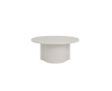 Melzo Salontafel rond wit 90 cm