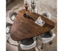 Eettafel Arcadia triangle 165 - Massief acacia bruin