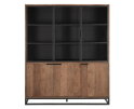 DTP home vitrinekast Cosmo no.2 teakhout medium 180x45x215 cm