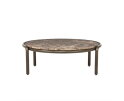 Salontafel Silke 83x86cm - bruin | Eleonora
