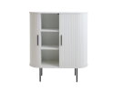 Opbergkast Nola eiken 100 cm - wit