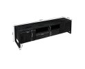 Tv meubel Boaz Black 200 cm | Twee deuren en twee lades