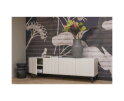 Ace Vaas Glas Mozaiek Zwart - WOOOD Exclusive