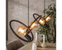 Hanglamp 4L Loop - Artic zwart