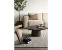 Salontafel Ron Rond Mangohout 80 cm - Bruin | Eleonora