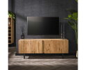 TV-meubel 2 deuren block - Massief acacia naturel