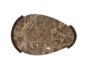Salontafel Niklas 73x46cm - bruin | Eleonora